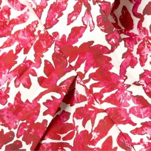 NEW WEEKEND MAX MARA FLORAL PRINT HIGH-WAISTED BERMUDA SHORTS - Picture 9 of 10